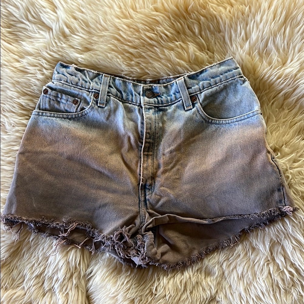 LEVI'S Denim Blue Women's Shorts (vintage)